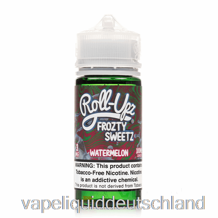 Wassermelonenpunsch-Eis - Saft Roll-upz - 100 Ml 0 Mg Vape Deutschland